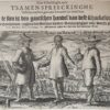 'Clare Af-beeldinghe ende t'samen-spreeckinghe tusschen een boer genaemt Kees ende sijn land-heer (...) heere Prince van Orangien'; conspirators against Prince Maurice, 1623