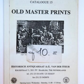 Catalogue 15: Old Master Prints