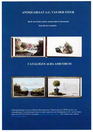 Catalogue 36: Alba Amicorum. Click to view this catalogue online.