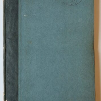 Specimen juridicum inaugurale de praecipuis juris novissimi Belgici et Francici differentiis ratione absentium [...] Utrecht L.E. Bosch 1837.