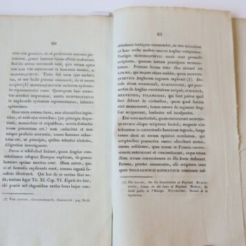 Dissertatio historico-juridica inauguralis de origine systematis repraesentativi [...] Leiden J.C. Cyfveer 1833