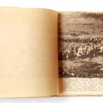 12 Postcards regarding The Battle of Waterloo (12 ansichtkaarten Waterloo) 1912.