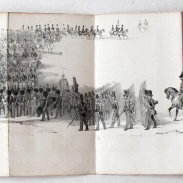 De Dood en begrafenis van Zijne Majesteit Koning Willem II, 1849, with prints.