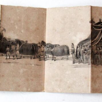 De Dood en begrafenis van Zijne Majesteit Koning Willem II, 1849, with prints.