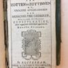 Spiegels van zotten en zottinnen of vrolyke afbeeldingen der menschelyke gebreken, vertoont in fraaije kunstplaatjes door toepasselyke verzen opgehelderd. Eerste spiegel. Rotterdam, J. Thompson, [1790]. Gebonden bij een incompleet exemplaar van Nic. Cornel en Hendrik Wyt's (...) Rotterdamschen almanach op 't jaar ons heeren Jesu Christi 1791 (...) als mede de maans op- en ondergang (...) door Meyndert van Dam. Amsterdam, erfgen. wed. C. Stichter, [1790].