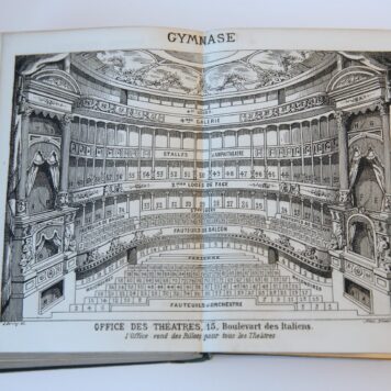 Paris guide par les principaux ecrivains et artistes de la France, two volumes, Premiere partie. La science, l'art. Deuxieme partie La vie, Paris, Lacroix, 1867, 2135 pag., illustrated, linen bindings.