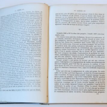 Paris guide par les principaux ecrivains et artistes de la France, two volumes, Premiere partie. La science, l'art. Deuxieme partie La vie, Paris, Lacroix, 1867, 2135 pag., illustrated, linen bindings.