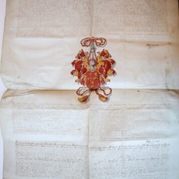 Patent of nobility that relates to three 15th century patents of nobility concerning two individuals: Engelbrecht Wermbrechts and Cornelis van Hogenhouck.