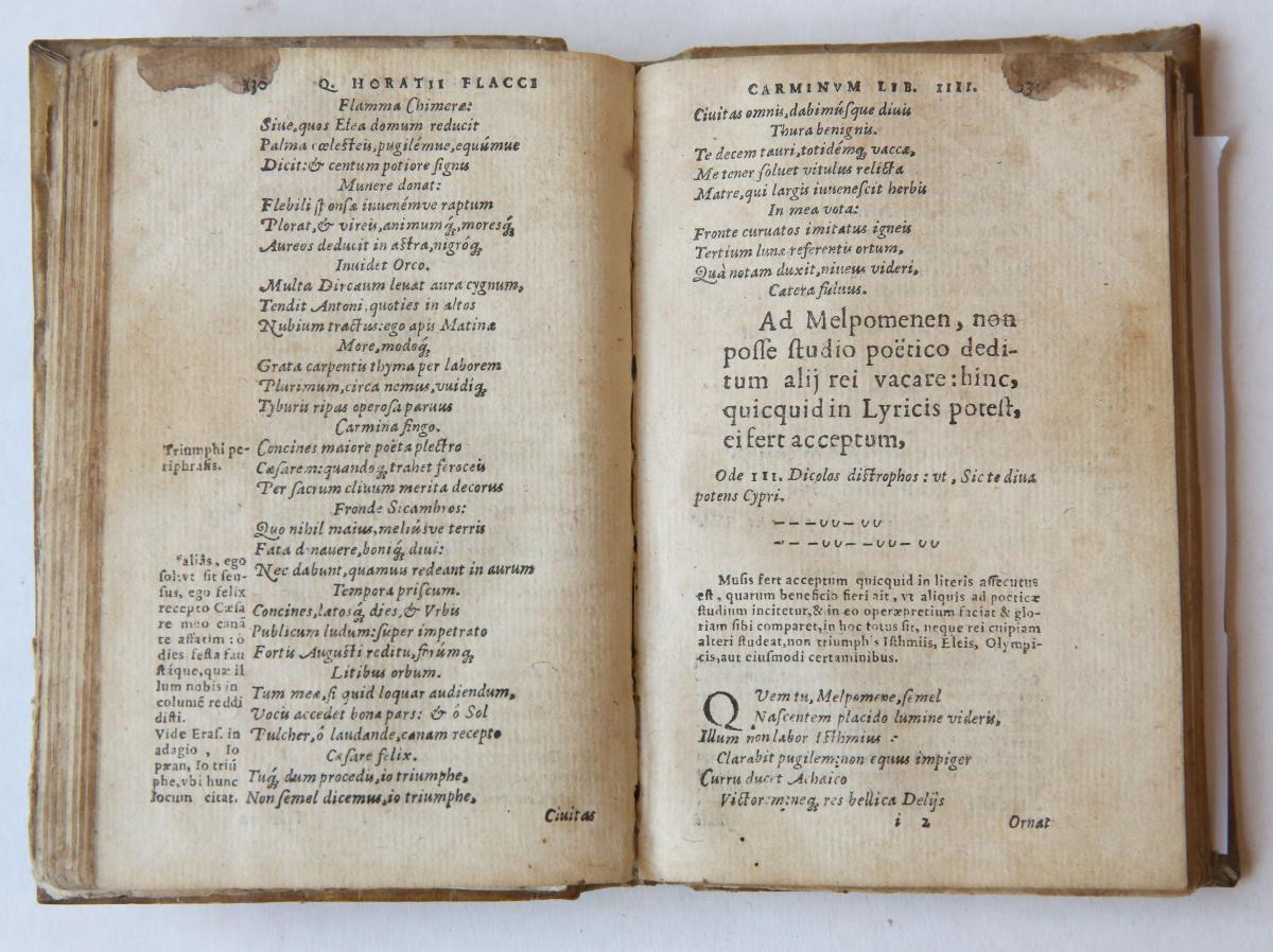 Quinti Horatii Flacci Venusini Latinorum lyricorum facile principis poëmata omnia [...] Lyon, Barthélemy Vincent, 1571.