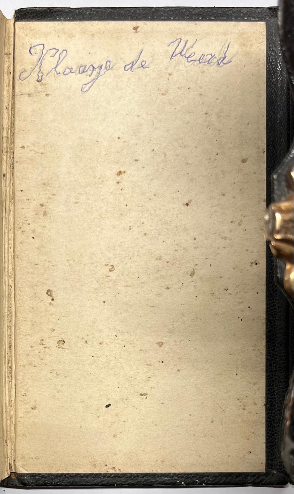 [Bible, 1909, Wallet Binding] Het Nieuwe Testament (...), Amsterdam/Haarlem: J. Brandt en zoon and J. Enschedé en zonen, 1909, (3), 355, (4), 428, (8), 366, , (14), 102 pp.