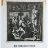 [Antique print, etching] De Beeldhouwer/The Sculptor, published 1718.