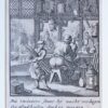 Antique print/originele prent: De Lantaarnmaaker/The Lantern Maker.