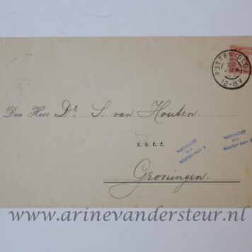 PUTTEN (GLD.)--- Brochure van het Herstellingsoord 'Huize Dennenhof' te Putten op de Veluwe, 1903. Gedrukt, 4 pag.