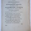 LEIDEN, ARMENZORG--- Ter gelegenheid van de buitengewoone collecte ten behoeve van de algemeene armen der Stad Leyden, den 23 van Sprokkelmaand 1784. 4°, 2 pag., gedrukt.
