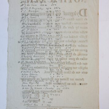 HEERHUGOWAARD--- Notificatie van dykgraaf en heemraden van de Heer-Hugo-Waard, d.d. 22-11-1806, betr. recht van patent. 1 blad, plano, gedrukt (bij H. Coster te Alkmaar).