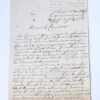 Brief van [P.D.] Toussaint l’Ouverture (1743-1803), general et chef de l’armee de Saint-Domingue, aan Edward Byd Smith, commandant pour S.M.B. le Vaisseau l’Annibal, dd. Cap Francois 10 Nivose l’an 7. Manuscript, folio, 2 p met handtekening van Toussaint l’Ouverture.