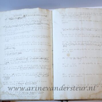 Leenregister van de heerlijkheid Nieuw Hulten (tot 1836 onder de gemeente Oud Heusden en Elshout, daarna gemeente Drunen) over de jaren 1644 tot ca. 1780. Manuscript, folio, ca. 500 pagina's in perkamenten band. Met een getekende kaart, 35x46 cm, waarop de 44 percelen met kleur zijn ingetekend, evenals de boerderijen, boomsingels en een molen.
