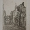 [Modern print, etching, Moderne prent] Delft, published before 1957.