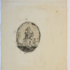 [Antique print, engraving, devotion] Madonna and Child, published 19th century.