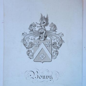 Wapenkaart/Coat of Arms Bouvy.