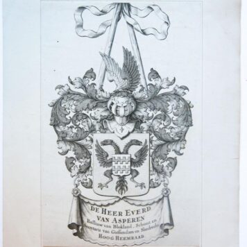 Wapenkaart/Coat of Arms Asperen (Van).