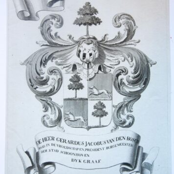 Wapenkaart/Coat of Arms Bosch (Van den).