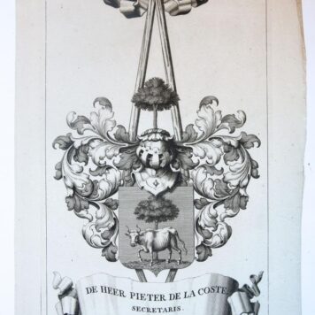 Wapenkaart/Coat of Arms Coste (De la).