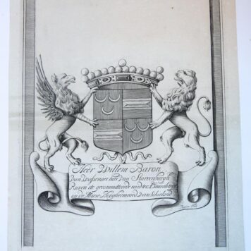 Wapenkaart/Coat of Arms Wassenaer (Van).