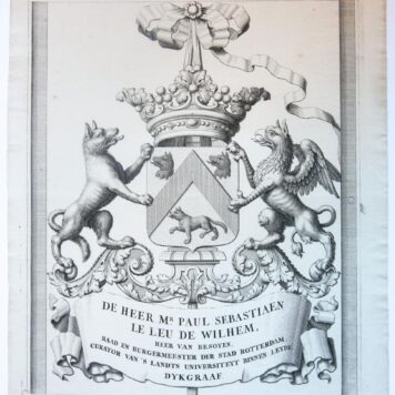 Wapenkaart/Coat of Arms Le Leu de Wilhem.