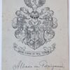 Wapenkaart/Coat of Arms: Albada, Van Poppingawier