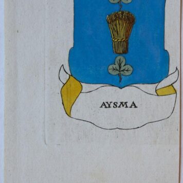 Wapenkaart/Coat of Arms: Aysma (Van)