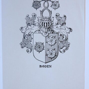 Wapenkaart/Coat of Arms Boden.