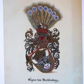 Wapenkaart/Coat of Arms Mecklenburg.