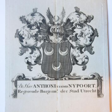 Wapenkaart/Coat of Arms Nypoort (Van der).