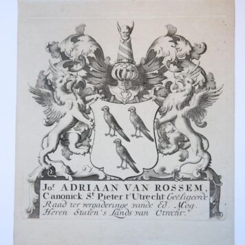 Wapenkaart/Coat of Arms Rossem (Van).