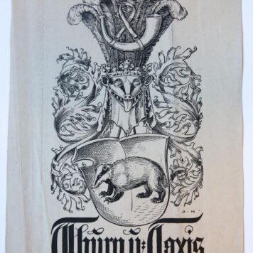 Wapenkaart/Coat of Arms Thurn und Taxis.