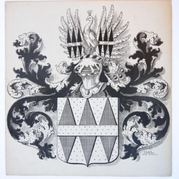 Wapenkaart/Coat of Arms Vegelin.