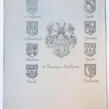 Wapenkaart/Coat of Arms Vlaming van Outshoorn (De).