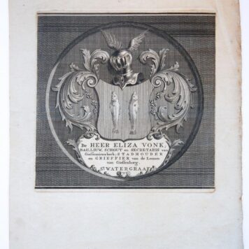 Wapenkaart/Coat of Arms Vonk.