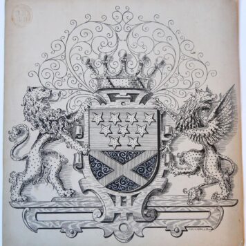 Wapenkaart/Coat of Arms Vrythoff.