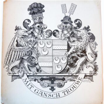 Wapenkaart/Coat of Arms Wassenaer (Van).