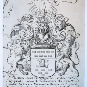 Wapenkaart/Coat of Arms Wyngaerden (Van).