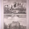 [Antique print, etching] De Stadts Herbergh. / Nieuwe Stadts Herbergh in Amsterdam (Nieuwe stads herberg), published ca. 1726.