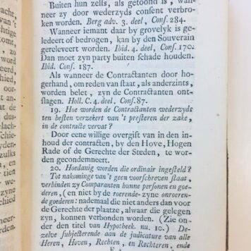 Redenerend vertoog over 't notaris ampt, behelzende eene duidelyke en nette verklaring van deszelfs gronden omtrent veelerleye gevallen in de practyk, alles volgens placaten en costumen dezer landen, 2 parts, second edition, Amsterdam, Ratelband 1736.